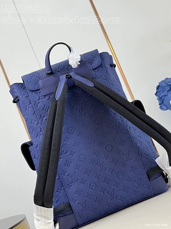 Repzbay Christopher Backpack MM-38*44*12.5CM Vuitton Louis 0723